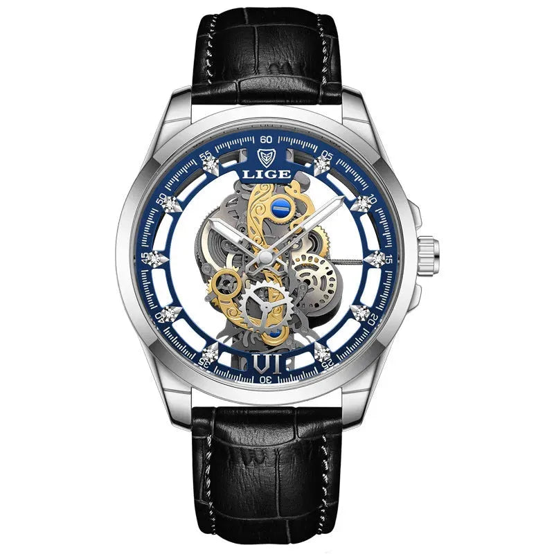 Men's Hollow Waterproof Quartz Watch - Bellarte Enchanté Men's Hollow Waterproof Quartz Watch
